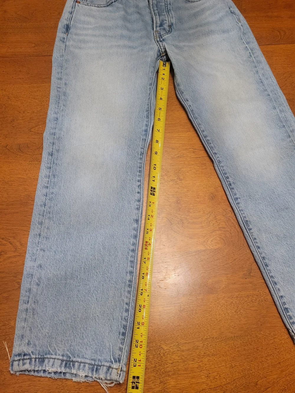 Lucky Brand 90s Loose High Rise Crop Jeans | 00/24 - Picture 10 of 16